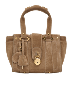 Small Padlock Tote, Suede, Beige, MII, K/L/CL/DB, 2*
